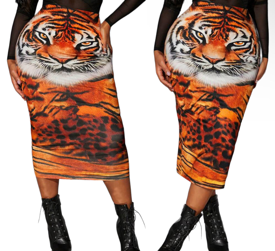 Exotic Skirt (High Waist)